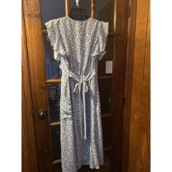 Seinna sky MAGNOLIA DRESS Floral Print size L - Picture 4 of 4